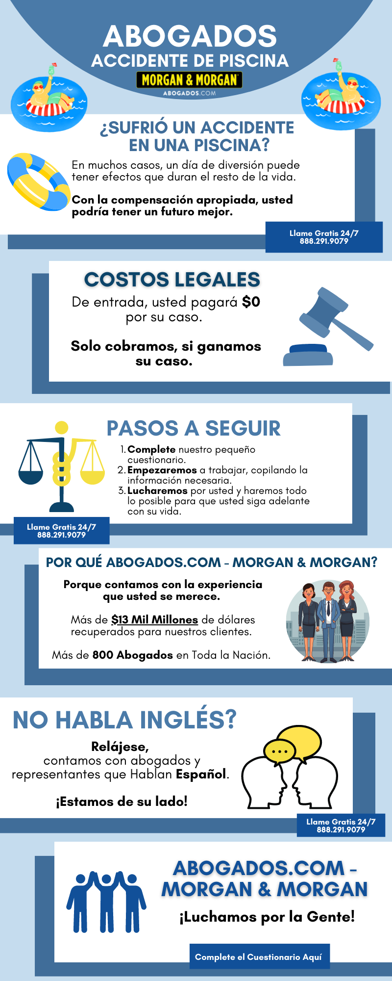 Abogados de Accidente de Piscina