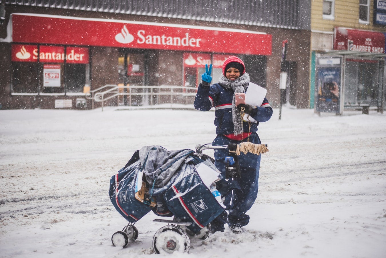 Resbalones y caídas durante el Invierno