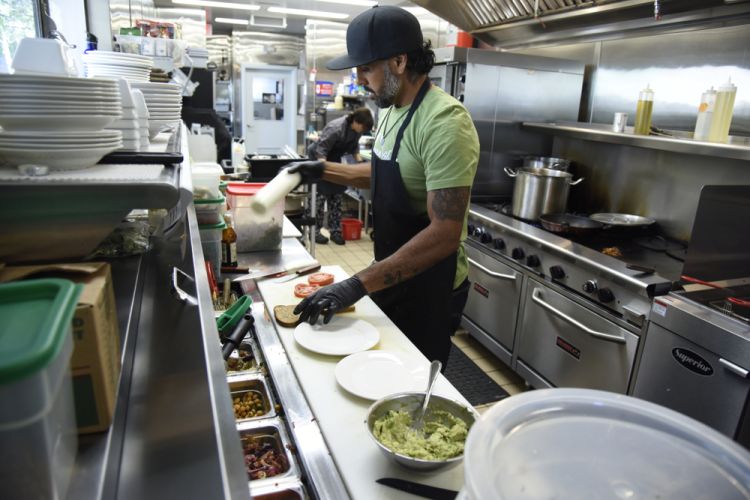 trabajadores de restaurantes