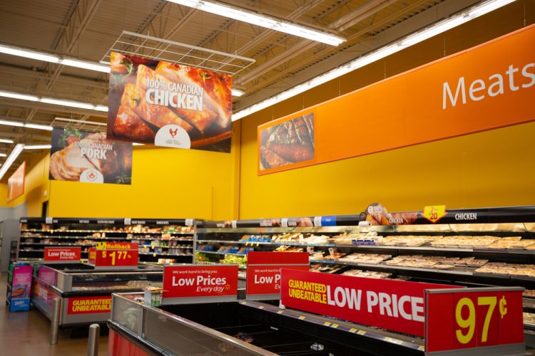 Carne en Walmart