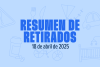 Retirados del mercado