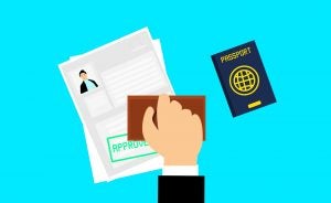 derechos con visa de trabajo