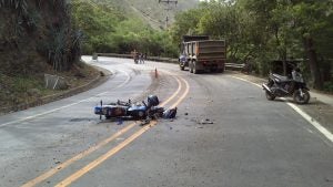 Determinar el culpable de un accidente en moto